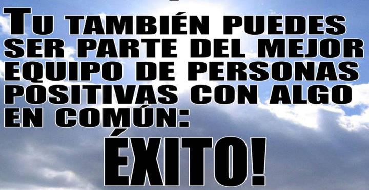 Tú también puedes ser parte del mejor equipo de personas positivas
